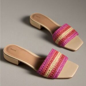The Coralie Mule Slide Sandals by Maeve Size 36